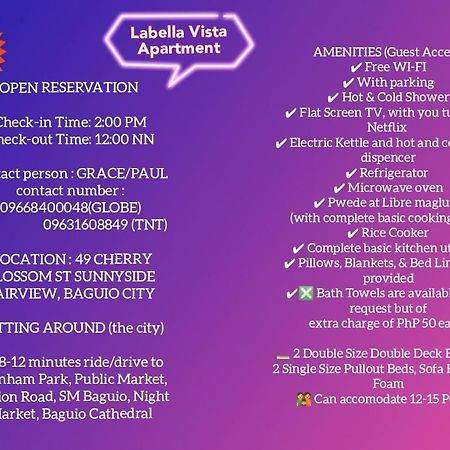 Labella Vista Apartment Baguio City Екстер'єр фото
